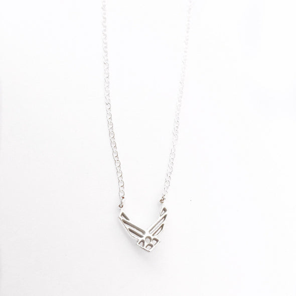Miniature Air Force mom Necklace