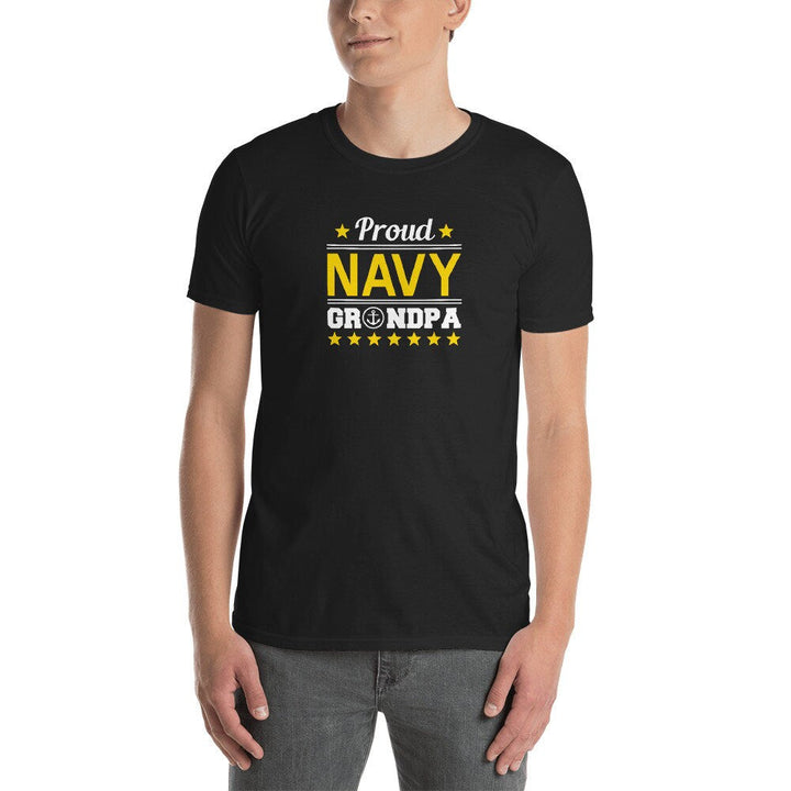 Proud Navy Grandpa T Shirt