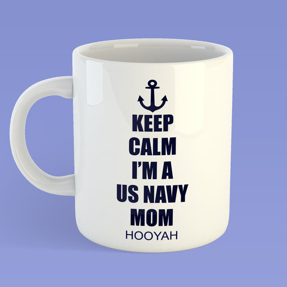 Proud Navy Mom mug
