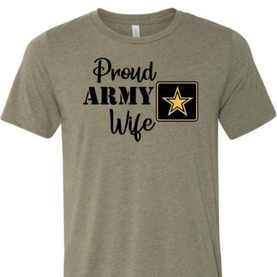 Proud Army Wife T-Shirt