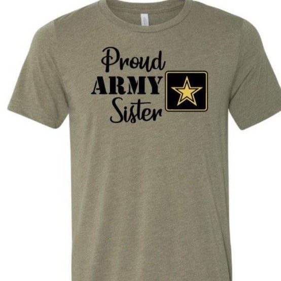 Proud Army Sister T-Shirt