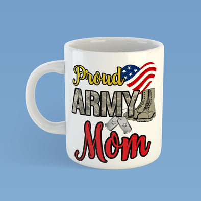 Proud Army Mom Mug
