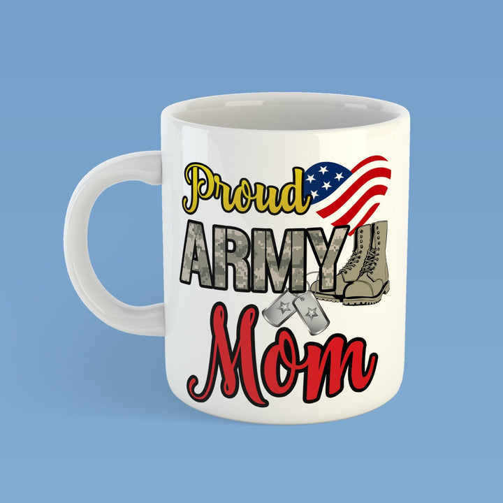 Proud Army Mom Mug