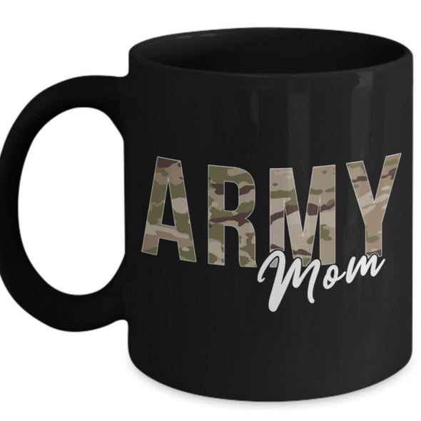Army Mom Mug Gifts Coffee Camouflage