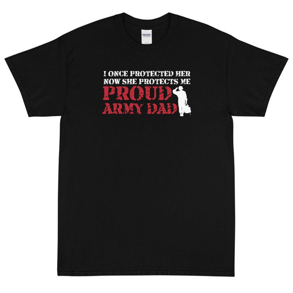 Proud Army Dad Short Sleeve T-Shirt