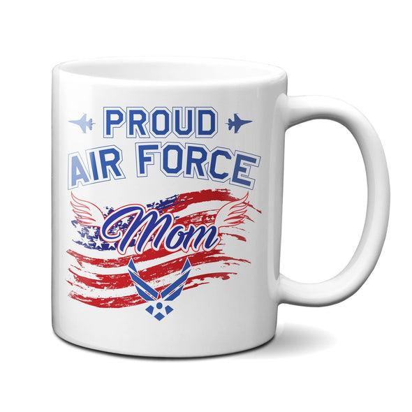 Proud Air Force Mom Mug