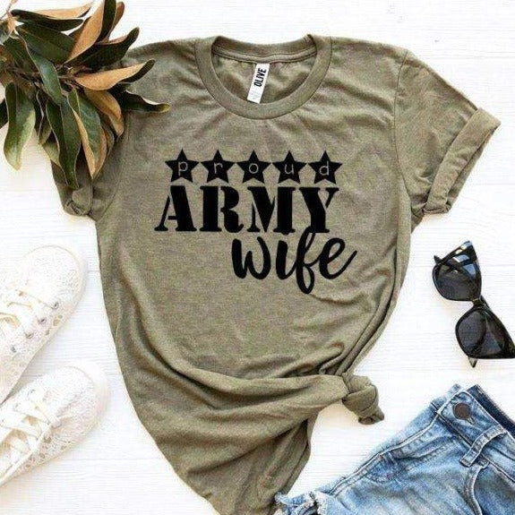 Proud Army Wife T-Shirt