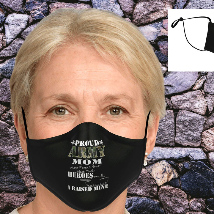 Proud Army Mom I Raised My Hero mask