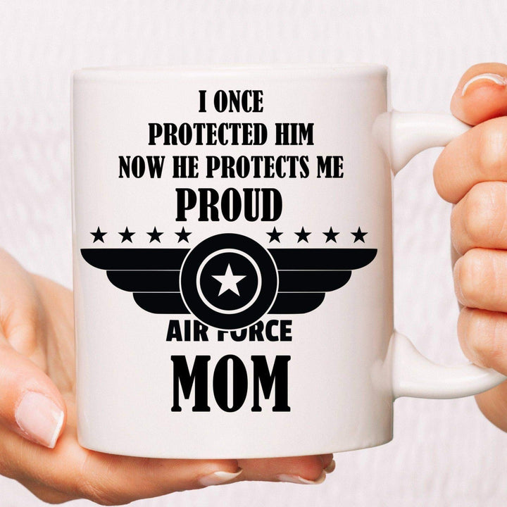 Proud Air Force Mom mug