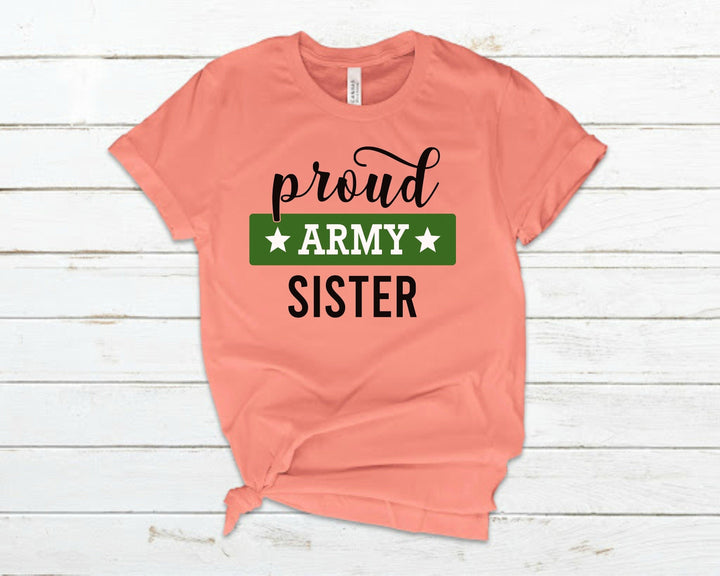 Proud Army Sister Shirt