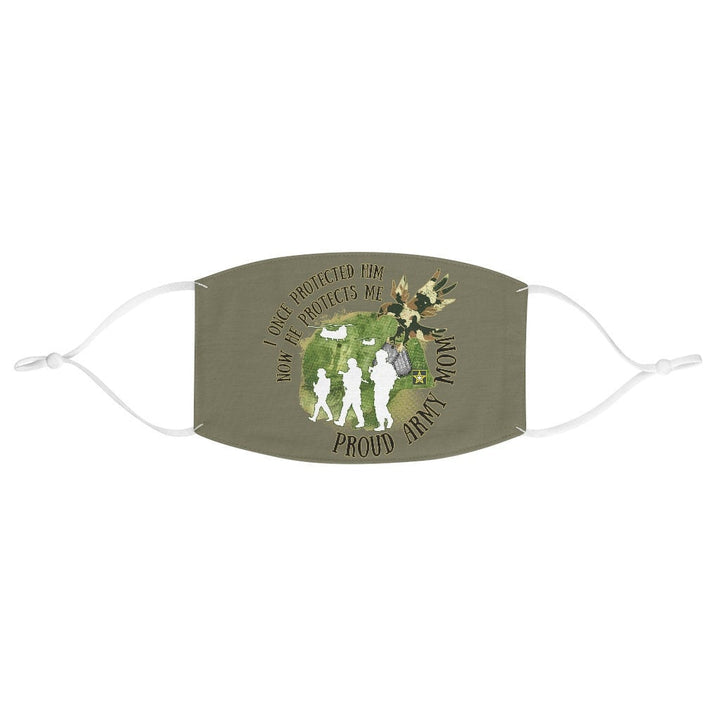 Proud Army Mom Reusable Face Mask