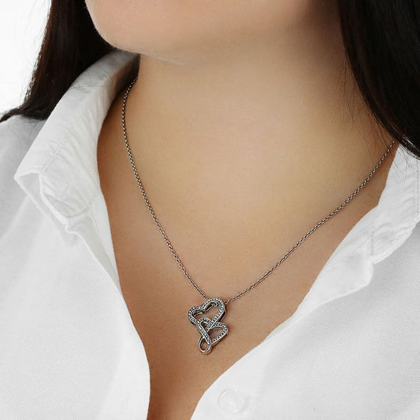 Navy Wife Gift Heart Necklace Gift