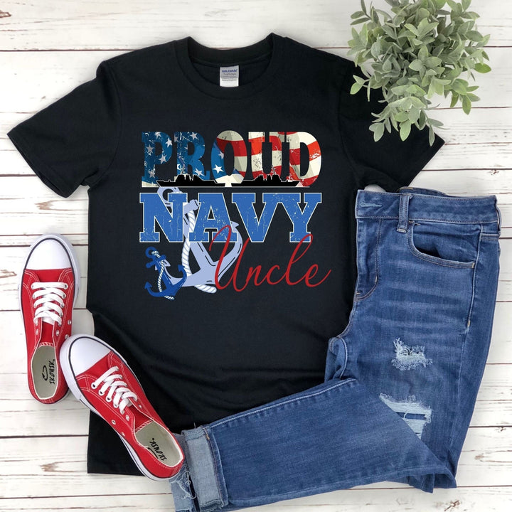 Proud Navy Uncle Shirt