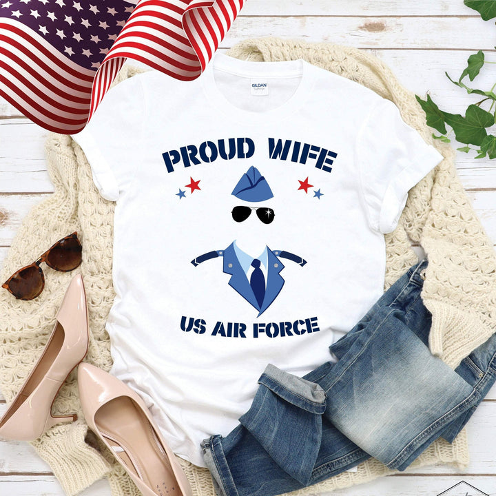 Proud Air Force Wife Shirt