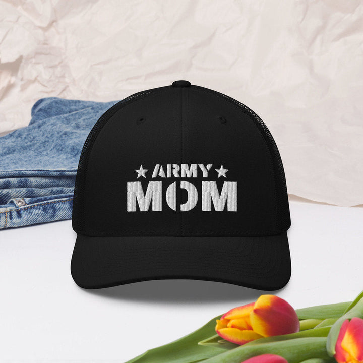 Army Mom Trucker Cap hat
