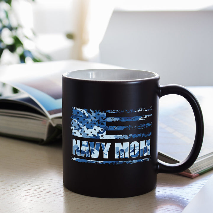 Navy Mom Coffee Mug