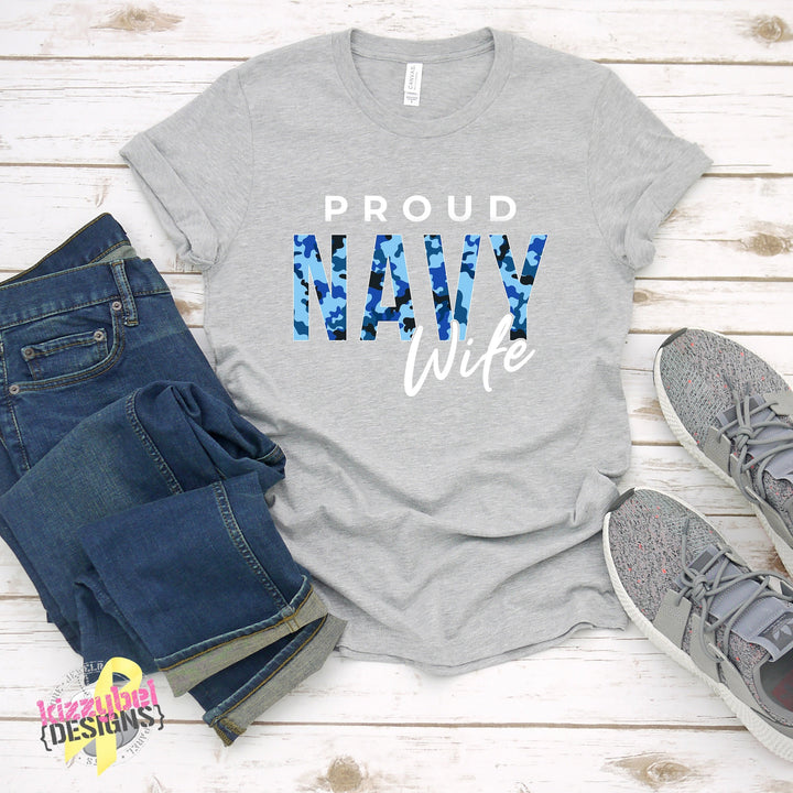 Proud Navy Wife Shirt