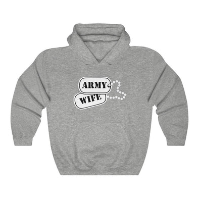 Army mom Unisex Heavy Blend Hoodie