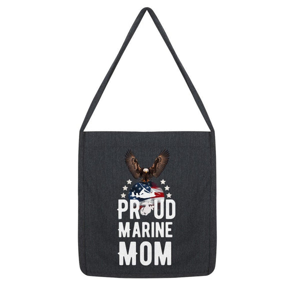 Proud marine mom Classic Tote Bag purse