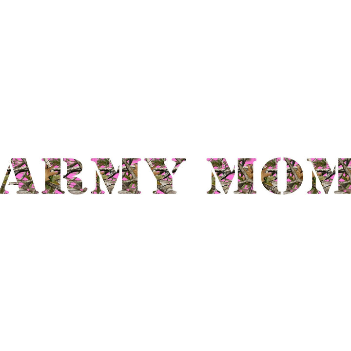 ARMY MOM Windshield Camo Decal