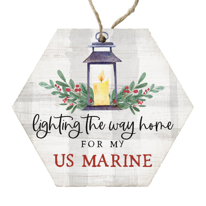 Lighting the way home ornament