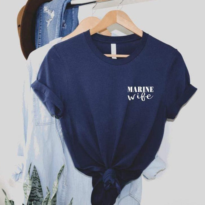 Marine wife shirt