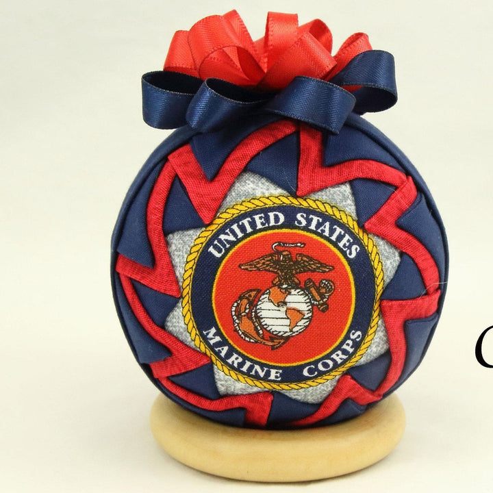 Marine Folded Fabric Ornament