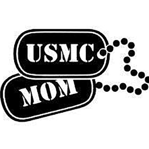 Marine Mom Decal