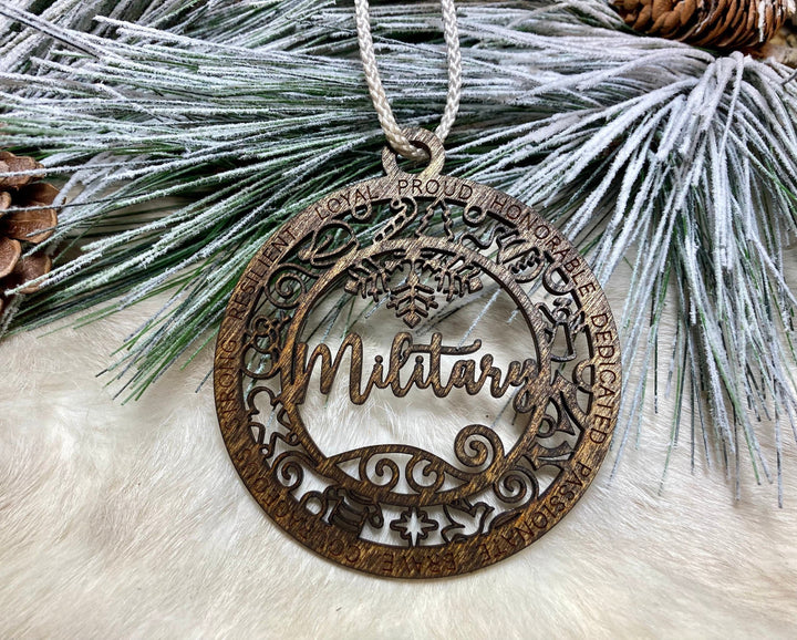 Military Christmas Ornament