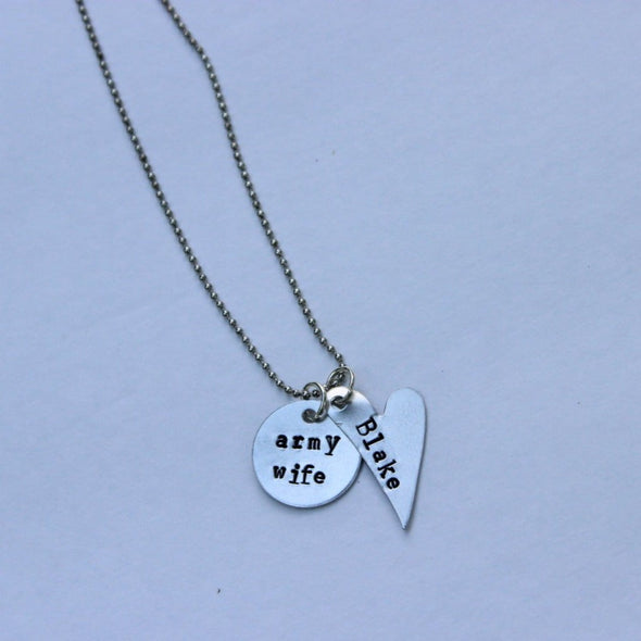 army wife necklace
