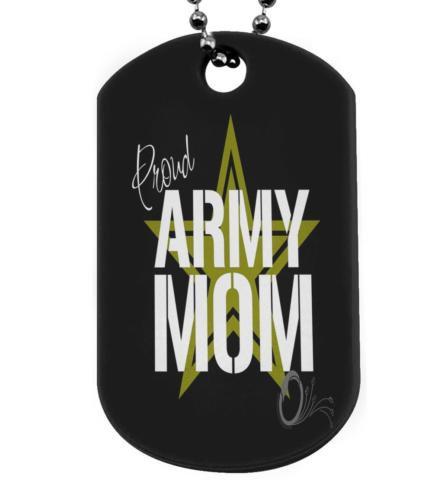 Military Mom Dog Tag Necklaces - MotherProud