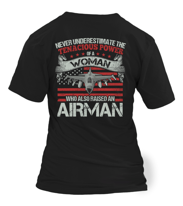 Never Underestimate Air Force Mom T-shirts - MotherProud