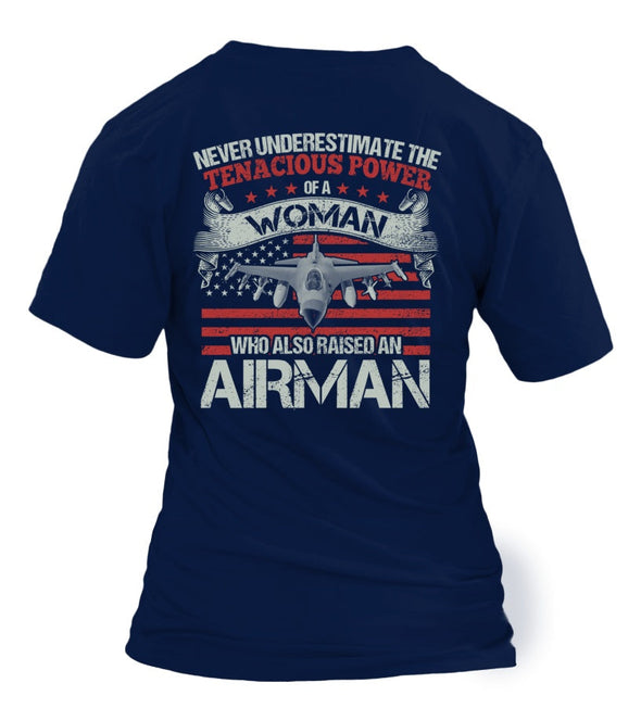 Never Underestimate Air Force Mom T-shirts - MotherProud