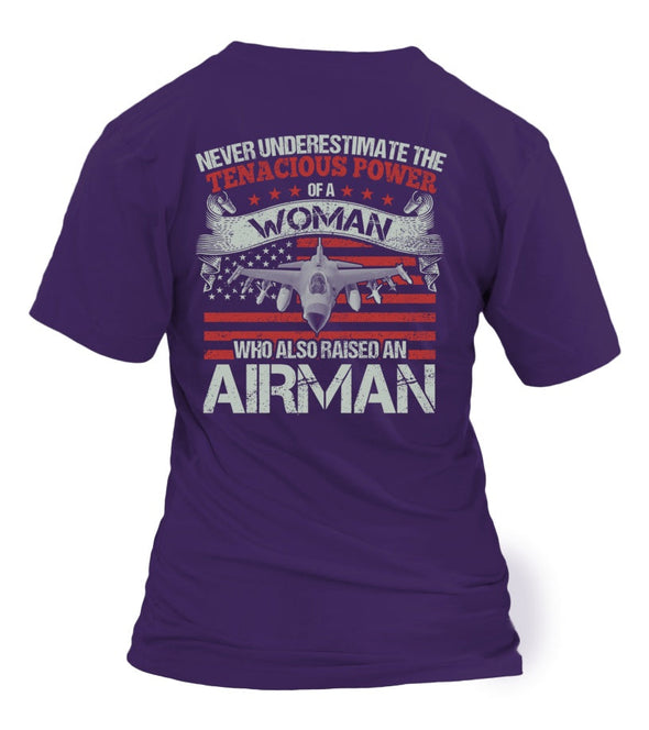 Never Underestimate Air Force Mom T-shirts - MotherProud
