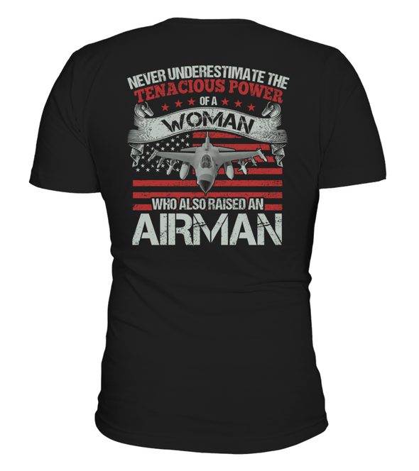 Never Underestimate Air Force Mom T-shirts - MotherProud