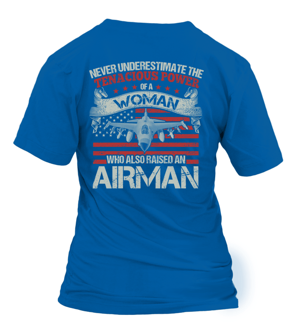 Never Underestimate Air Force Mom T-shirts - MotherProud