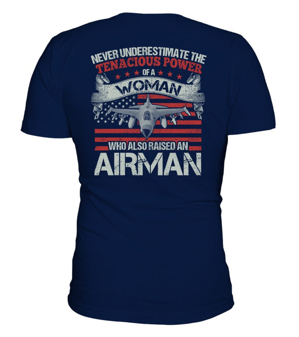 Never Underestimate Air Force Mom T-shirts - MotherProud