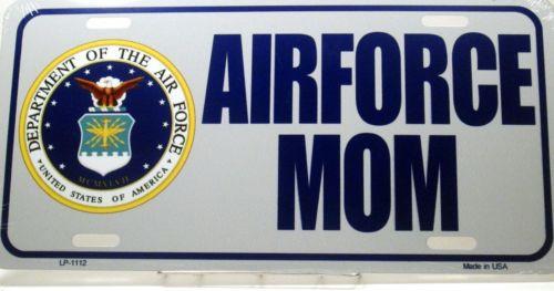 License plate U.S. Air Force Mom - MotherProud