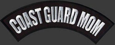 COAST GUARD MOM BACK ROCKER Embroidered Patch - MotherProud