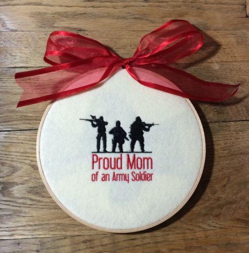 Proud Army Mom Wall Hanging Sign - MotherProud