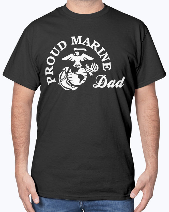 Proud U.S Marine Dad T-shirts - MotherProud