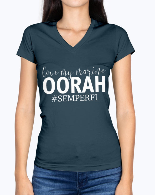 Proud Marine Mom Oorah T-shirts