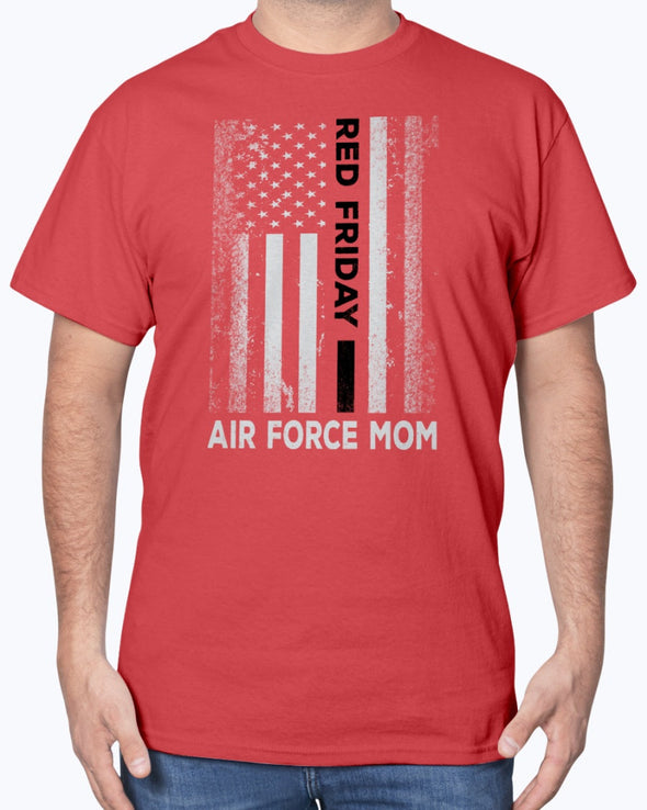 RED Friday Air Force Mom Flag T-shirts - MotherProud