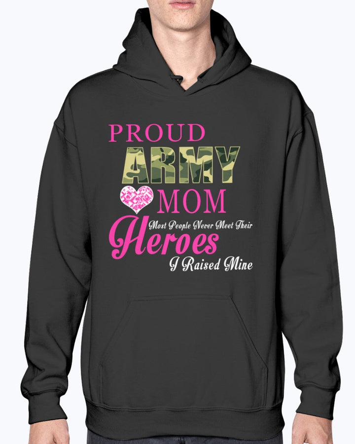 US Army Mom Raised My Hero T-shirts image 14