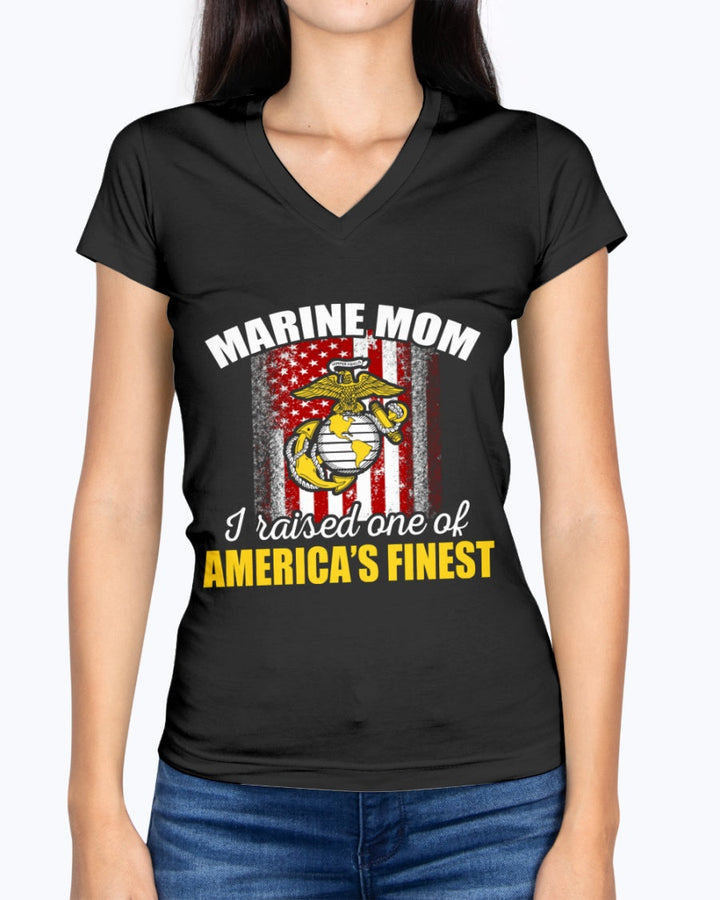 US Marine Mom America's Finest T-shirts image 2