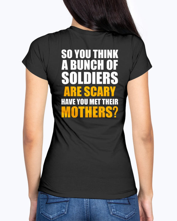 Proud Army Mom Scary T-shirts - MotherProud