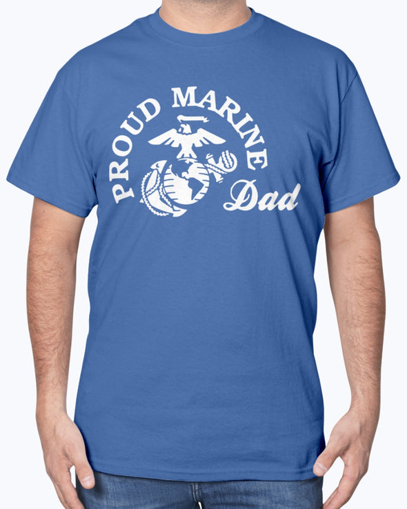 Proud U.S Marine Dad T-shirts - MotherProud