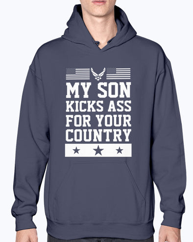 Proud Air Force Mom Kick Ass T-shirts - MotherProud