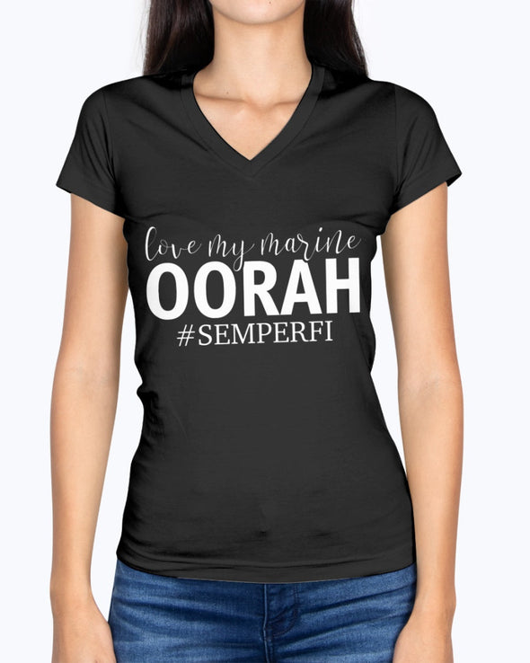 Proud Marine Mom Oorah T-shirts