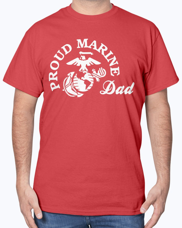 Proud U.S Marine Dad T-shirts - MotherProud